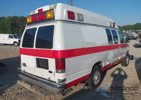 2002 Ford E-350 Super Duty Commercial/Recreational из США, поврежденный, VIN 1FDSS34F12HA32281